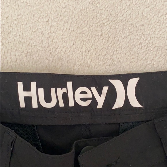 Black Hurley Shorts - Picture 3 of 5
